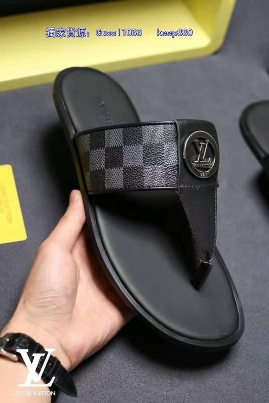 LV men slippers AAA(38-45)-190