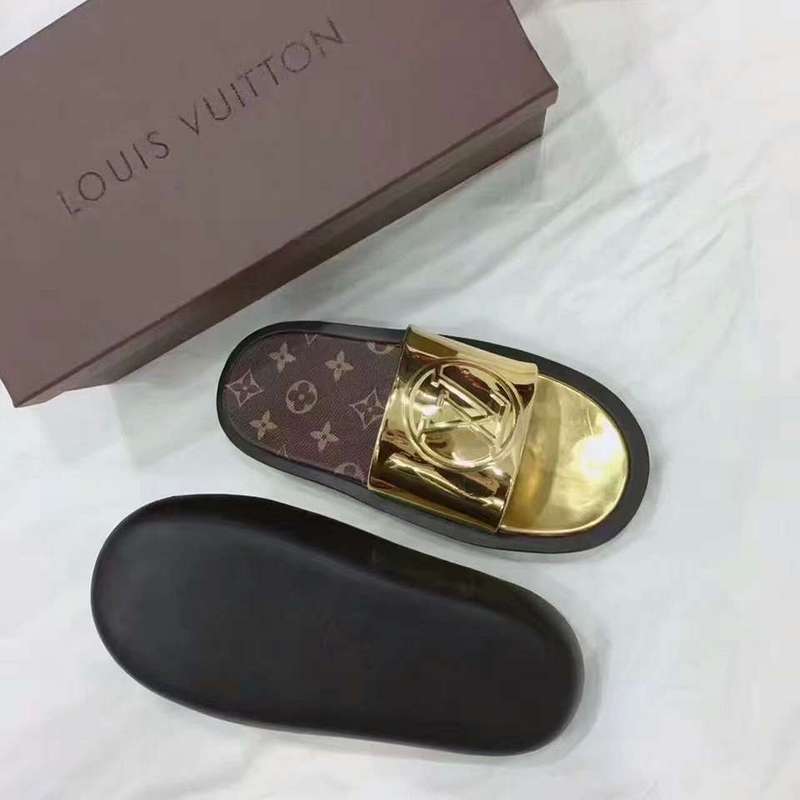 LV women slippers AAA-014