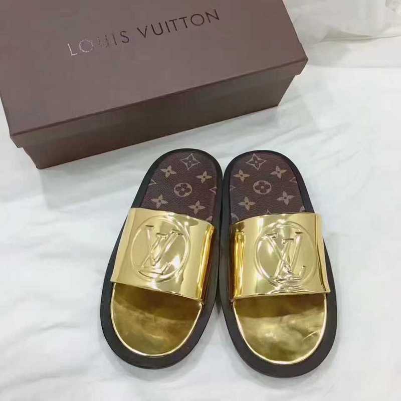 LV women slippers AAA-014