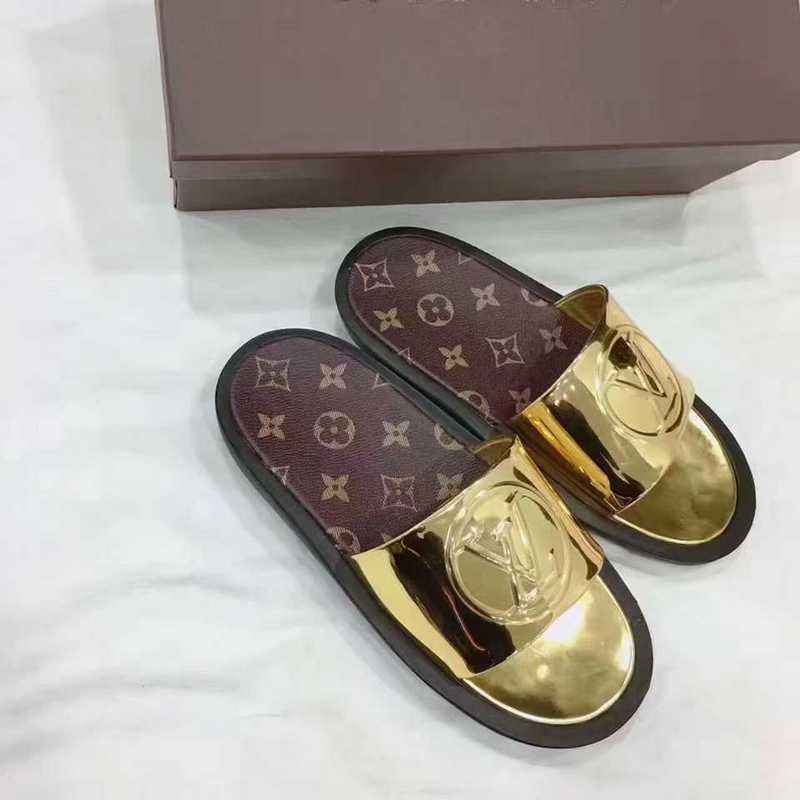 LV women slippers AAA-014