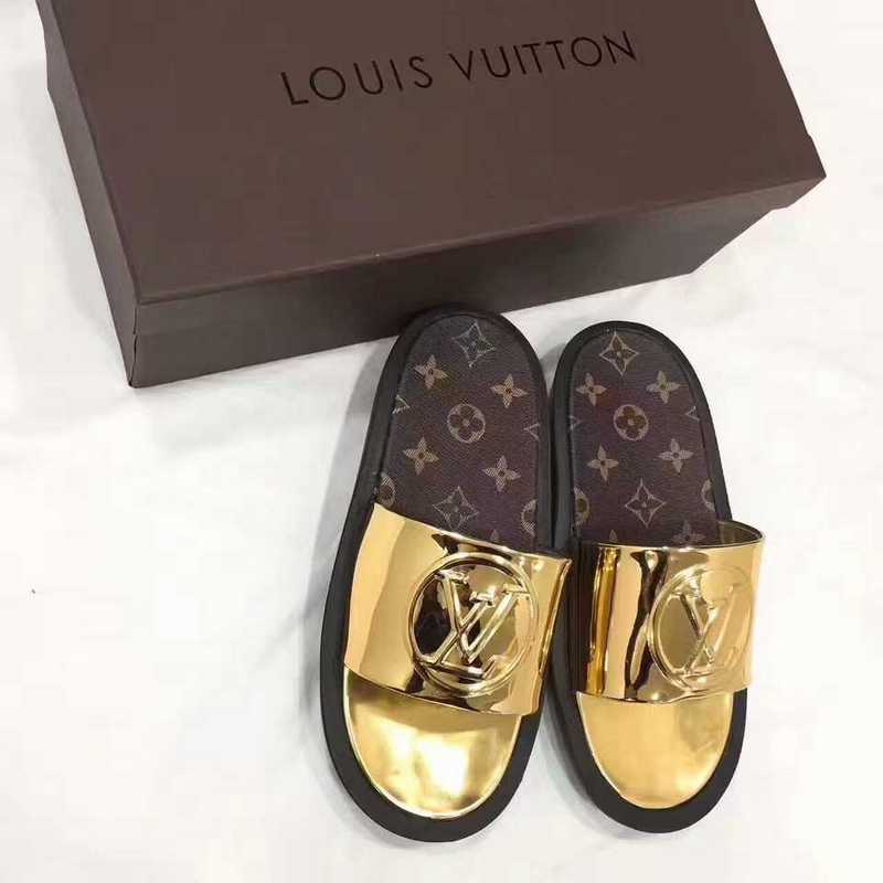 LV women slippers AAA-014