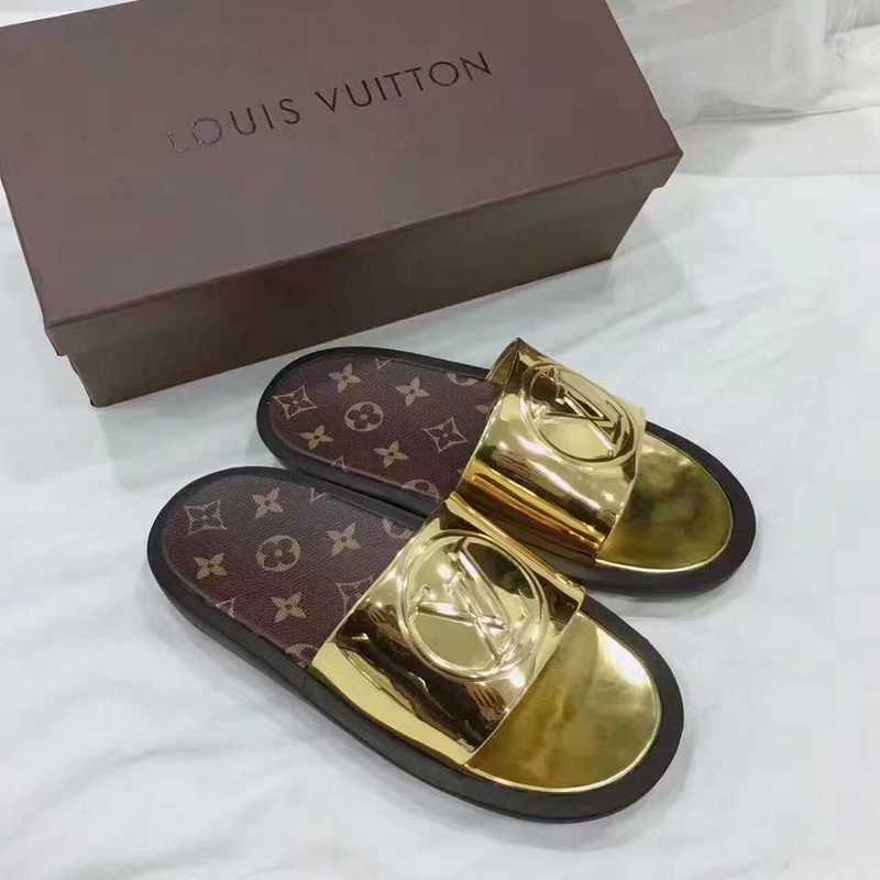 LV women slippers AAA-014