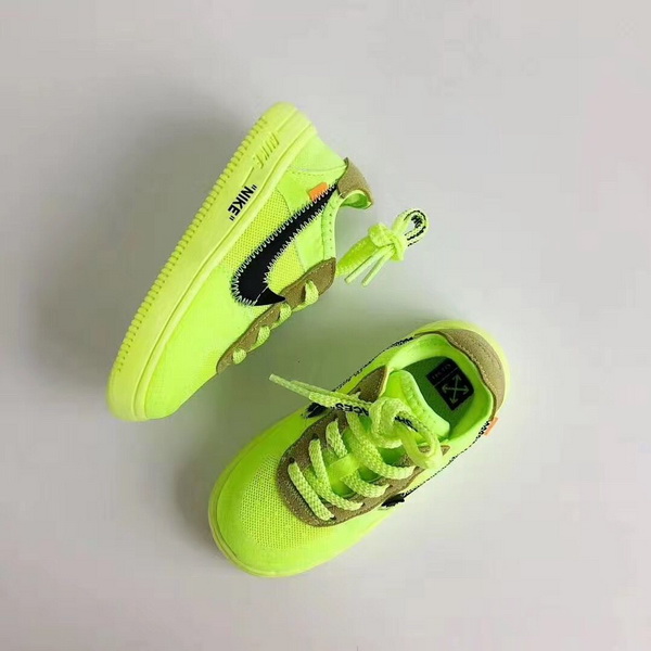 Off White x Air Force Kids Shoes-001