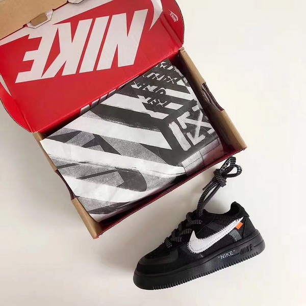 Off White x Air Force Kids Shoes-002