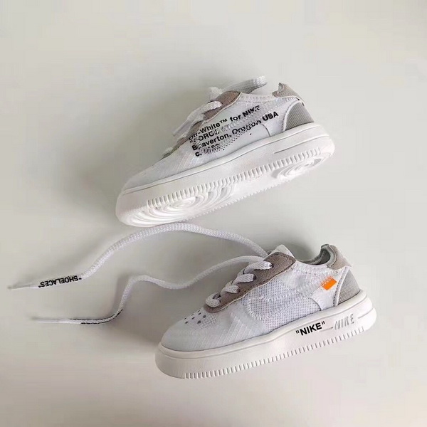 Off White x Air Force Kids Shoes-003