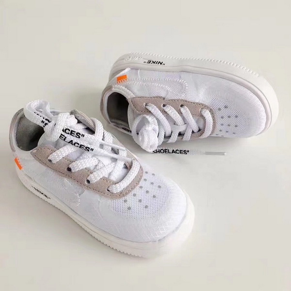 Off White x Air Force Kids Shoes-003