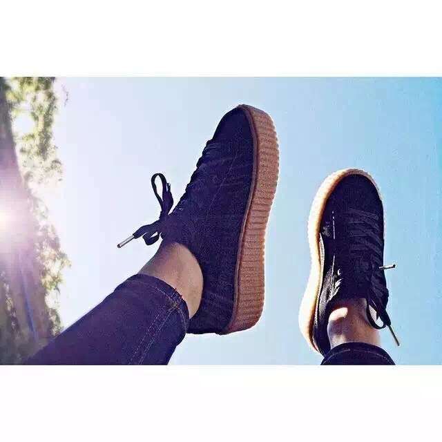 Puma x Rihanna WMNS Creeper Men Shoes-001