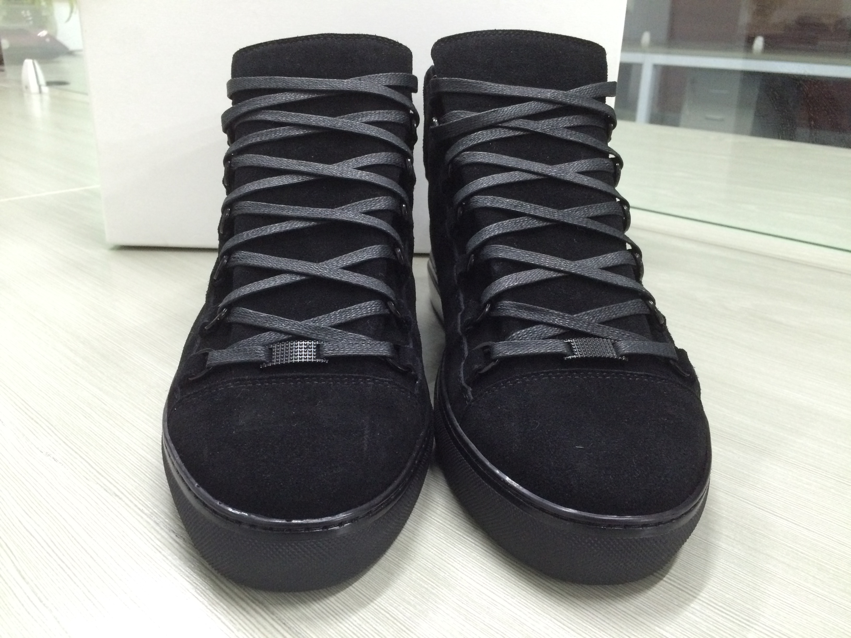 Balenciaga Arena high-top Black suede Sneaker