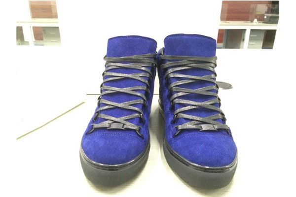 Balenciaga Arena high-top Blue suede Sneaker