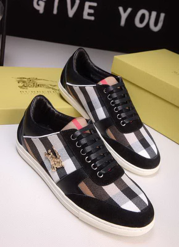 Burberry men shoes 1:1 quality-007