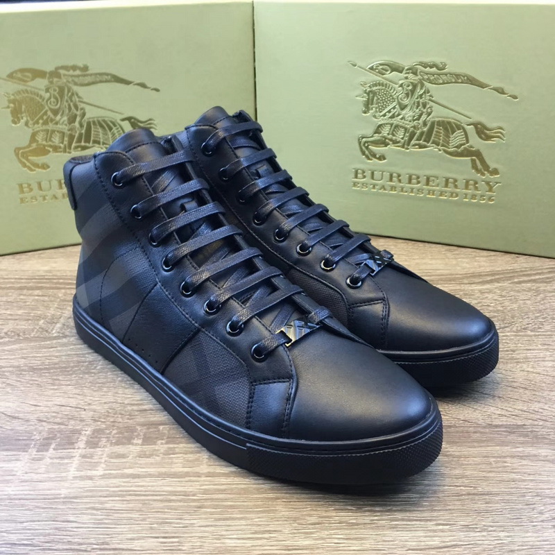 Burberry men shoes 1:1 quality-021