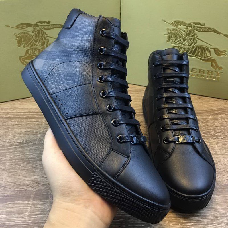 Burberry men shoes 1:1 quality-021