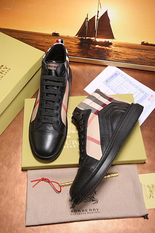 Burberry men shoes 1:1 quality-046