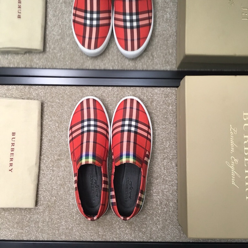 Burberry men shoes 1;1 quality-071