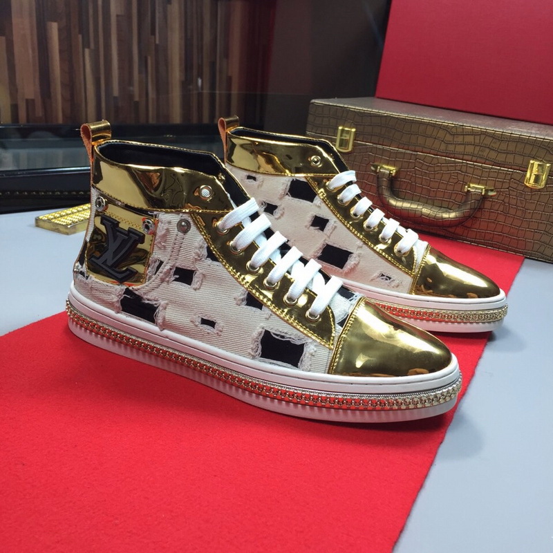 LV Men shoes 1;1 quality-2056