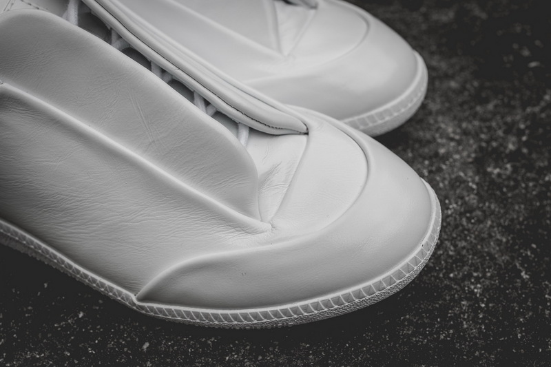 Maison Martin Margiela White Leather Future Low-Top Sneakers