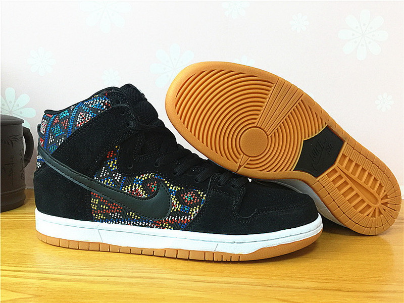 Nike Dunk shoes men high-007