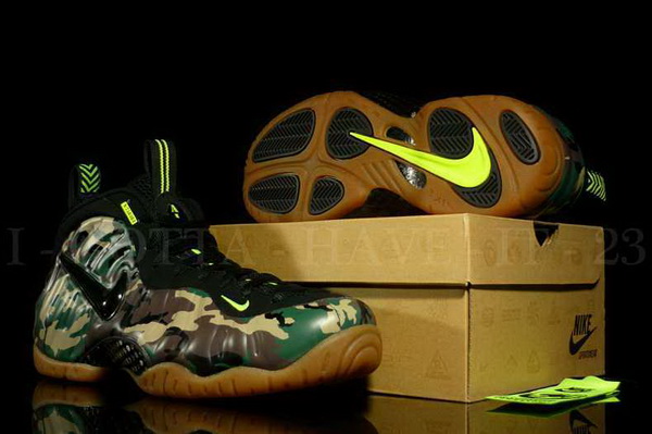 Nike air foamposite pro army camo