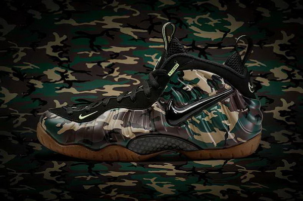 Nike air foamposite pro army camo