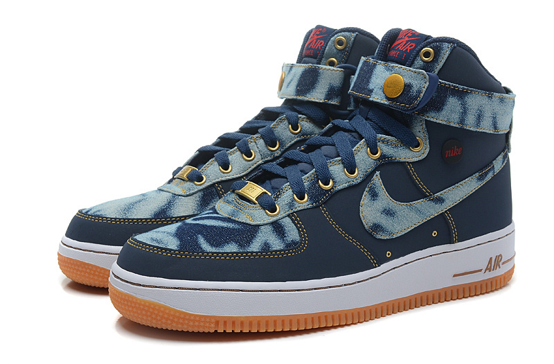 Nike air force shoes men high-041