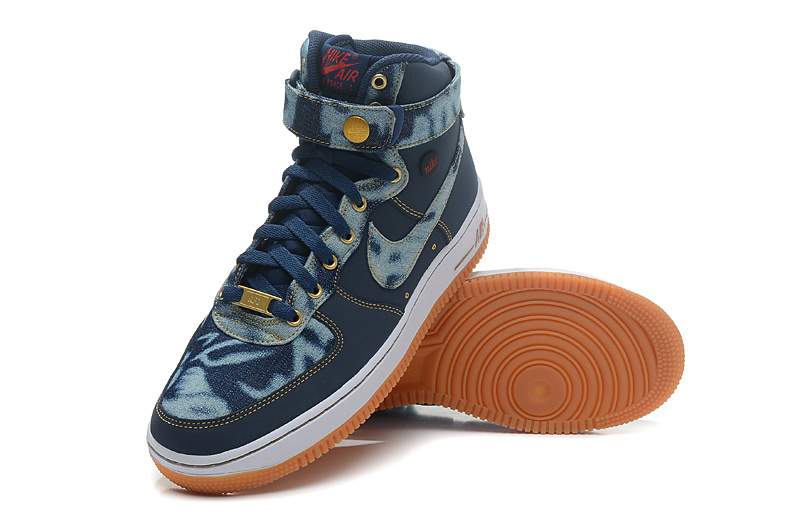 Nike air force shoes men high-041