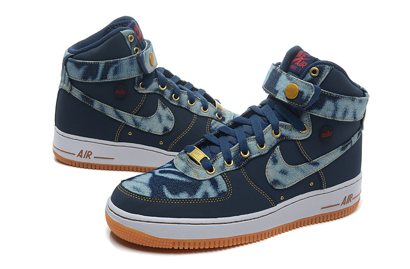 Nike air force shoes men high-041