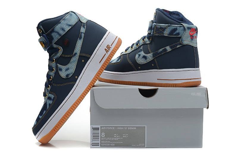 Nike air force shoes men high-041