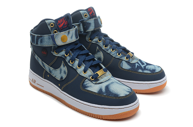 Nike air force shoes men high-041