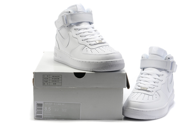 Nike air force shoes men high 1:1 Quality-045