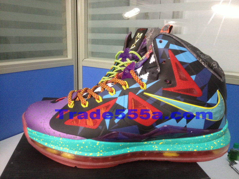 Perfect Nike Lebron 10 What The MVP