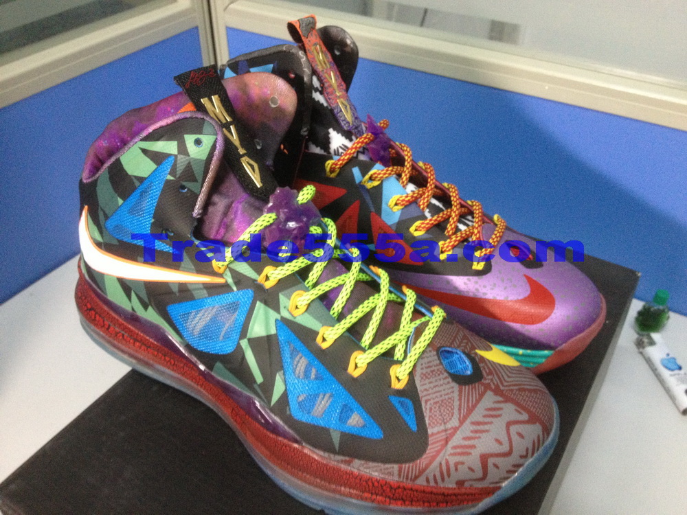 Perfect Nike Lebron 10 What The MVP