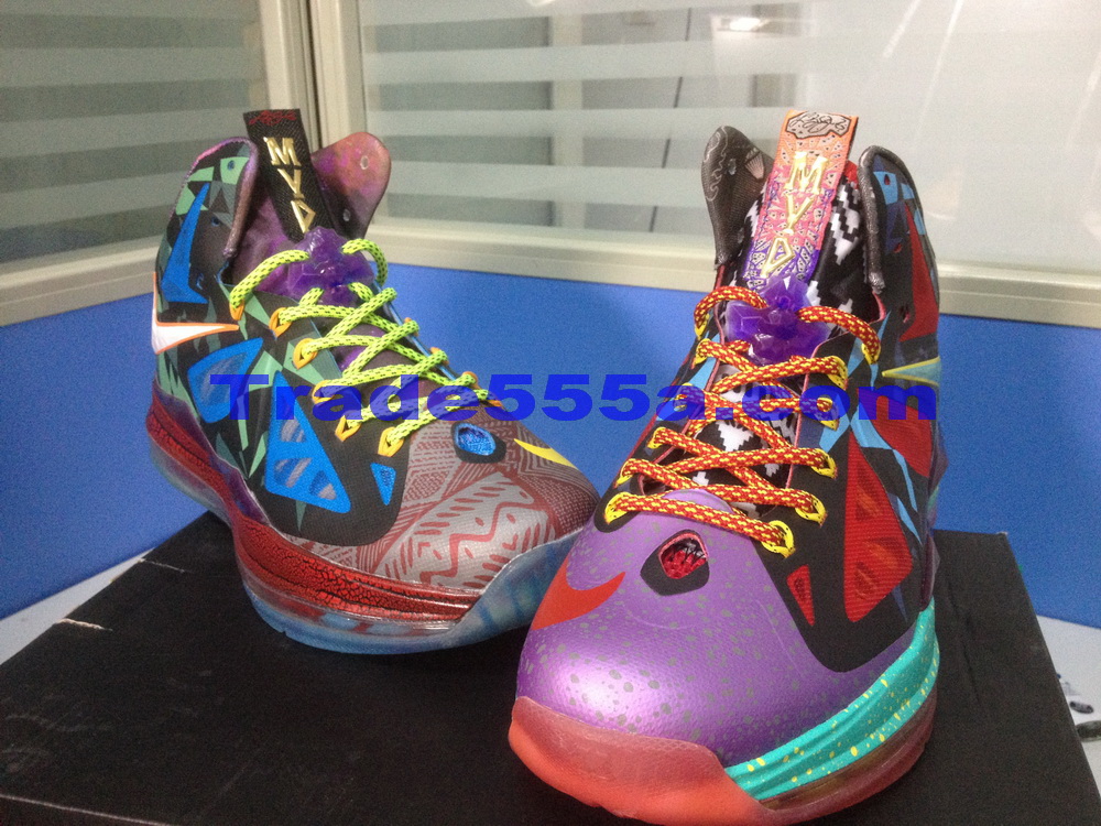 Perfect Nike Lebron 10 What The MVP