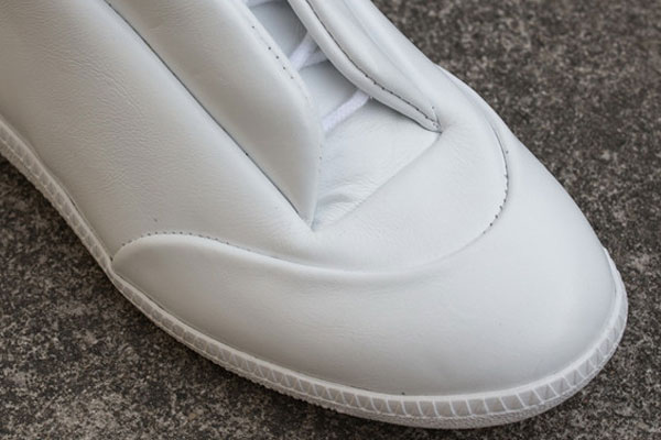 Super Max Perfect Maison Martin Margiela White Leather High-Top Sneaker for Men