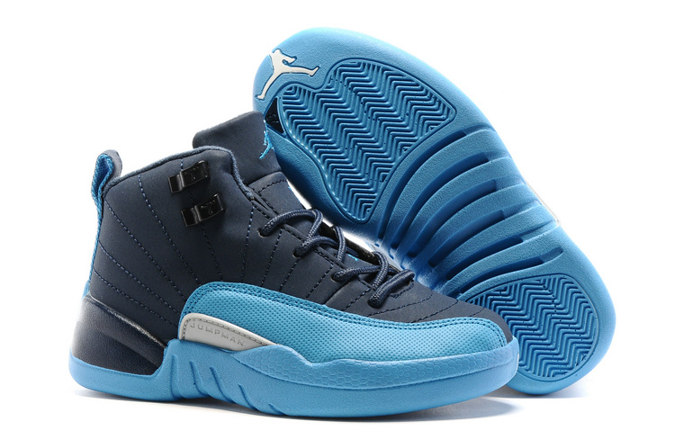 Jordan 12 kids shoes-014