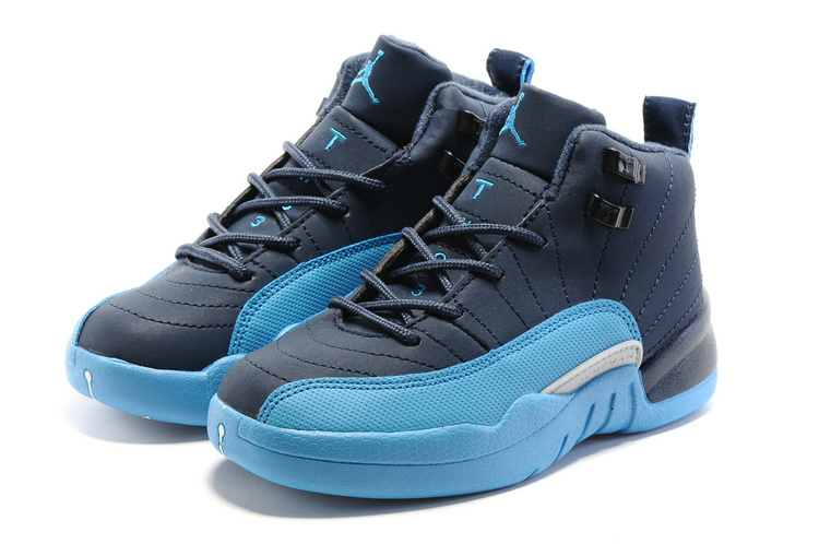 Jordan 12 kids shoes-014