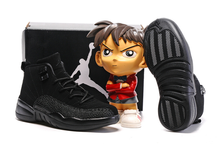 Jordan 12 kids shoes-015