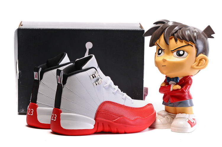 Jordan 12 kids shoes-016