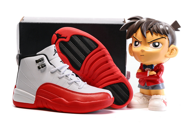 Jordan 12 kids shoes-016