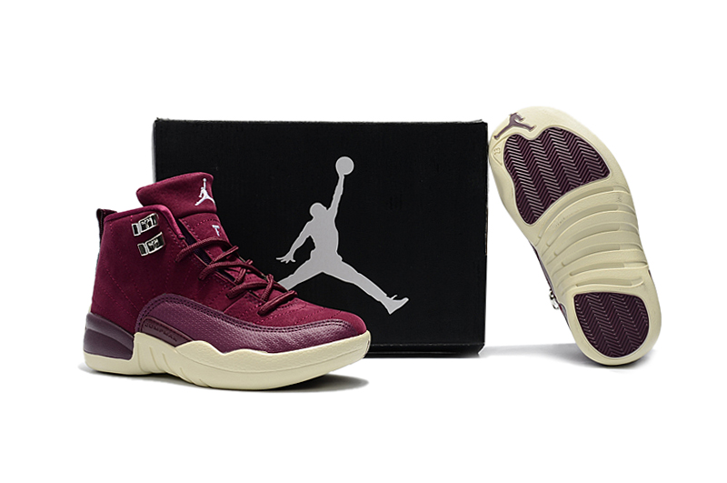 Jordan 12 kids shoes-022