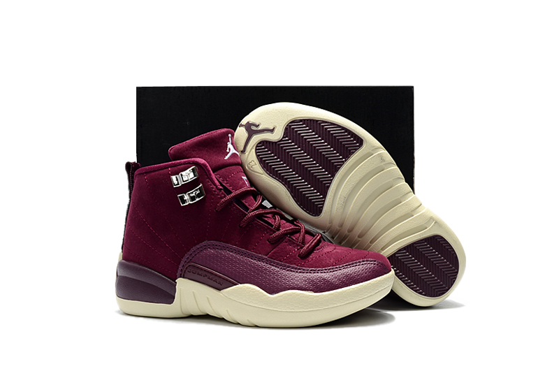 Jordan 12 kids shoes-022