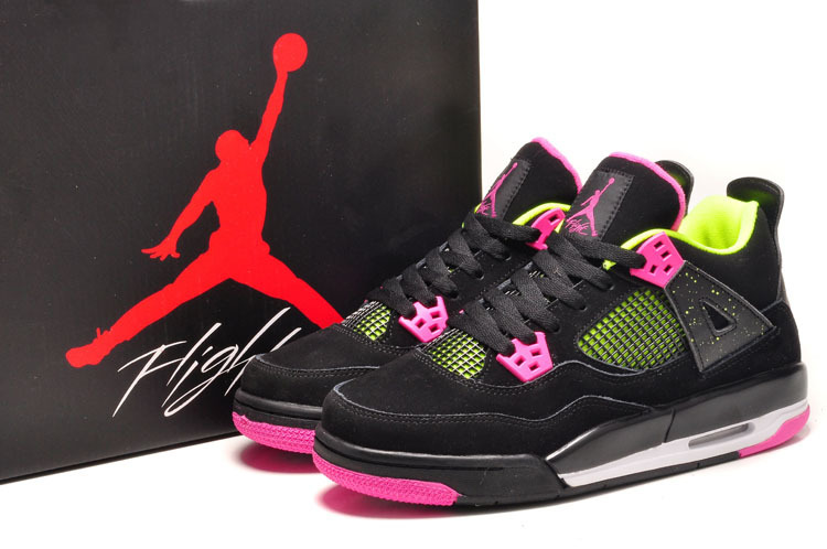 Jordan 4 women shoes AAA quality-056