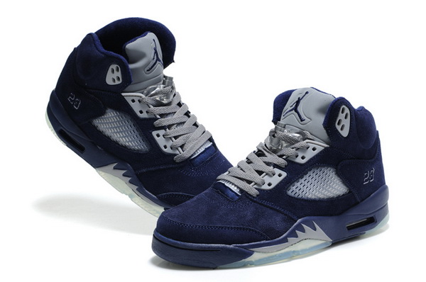 Jordan 5 suede women shoes-001