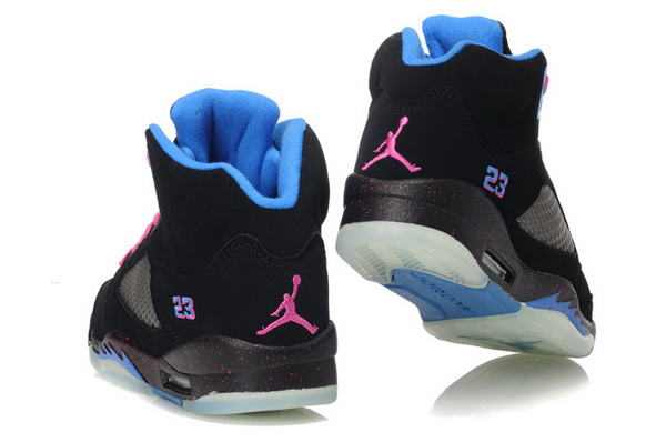 Jordan 5 suede women shoes-006