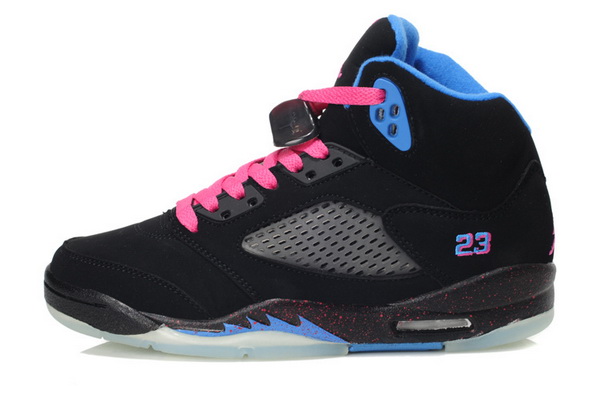 Jordan 5 suede women shoes-006