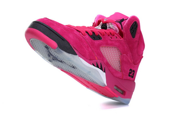 Jordan 5 suede women shoes-007