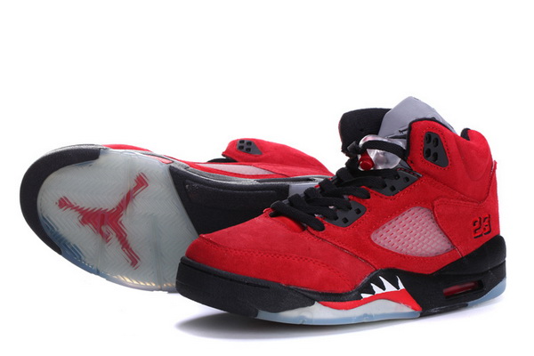 Jordan 5 suede women shoes-008