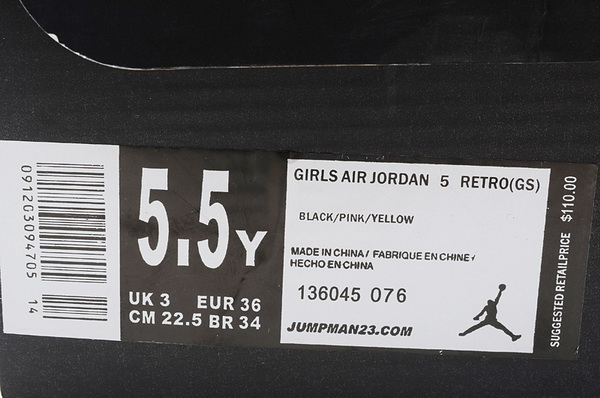 Jordan 5 women shoes AAA quality-017