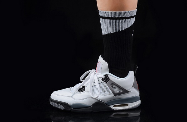 New Jordan 4 shoes AAA(with sock)-009