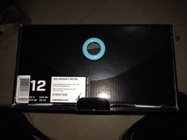 Perfect Air Jordan 11 Gamma Blue