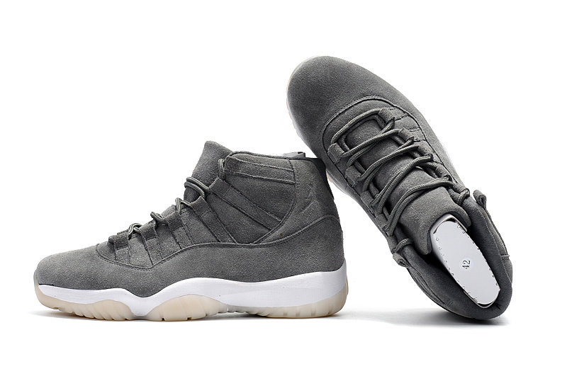 Perfect Air Jordan 11 Suede Grey